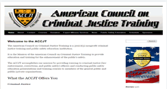 Desktop Screenshot of accjt.org